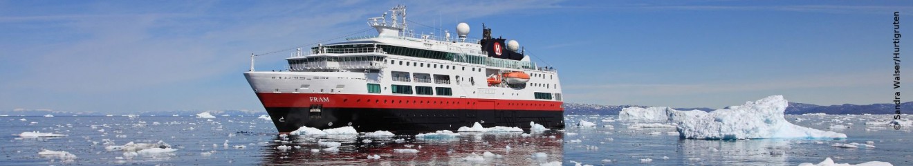 Expeditionsschiff MS FramGreenland - © Sandra Walser/Hurtigruten